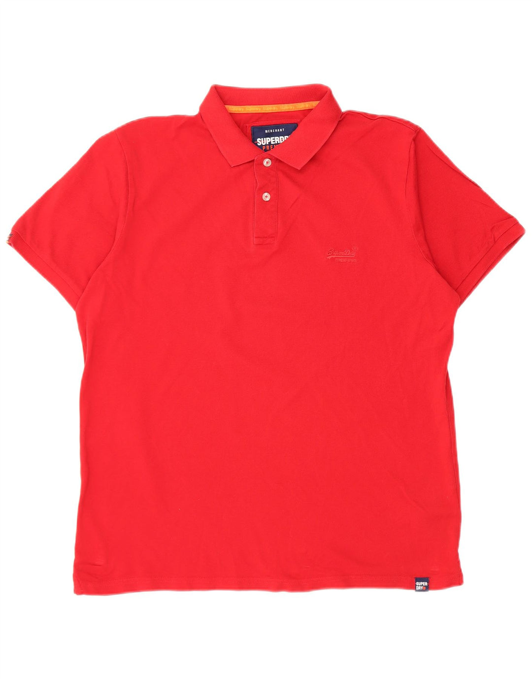Tricou polo pentru bărbați Superdry 2XL bumbac roșu