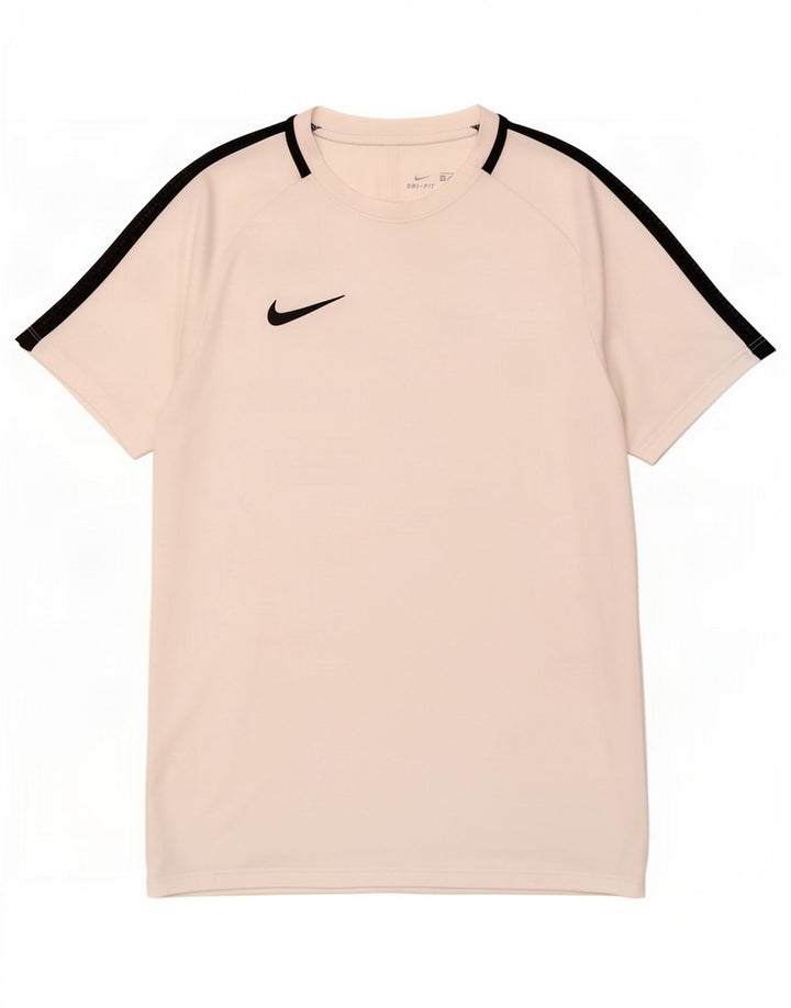 Tricou Nike Dri Fit pentru bărbați Top mic, alb, poliester