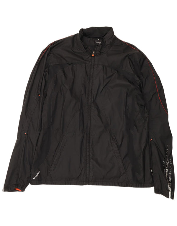 Jachetă de ploaie Adidas Climacool pentru bărbați UK 42 XL Poliester negru