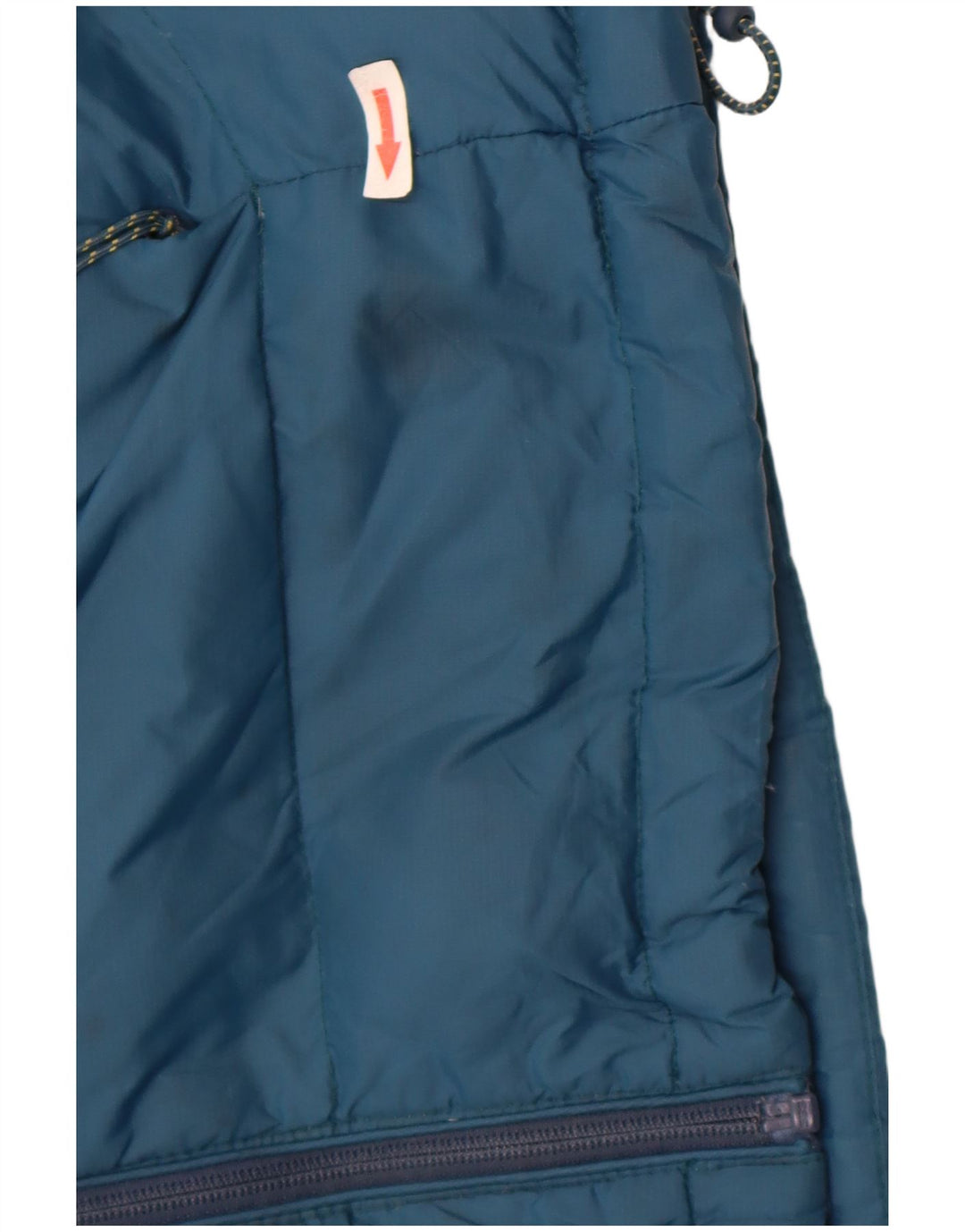 Jachetă căptușită cu glugă pentru bărbați Mountain Warehouse UK 36 Small Blue Colorblock