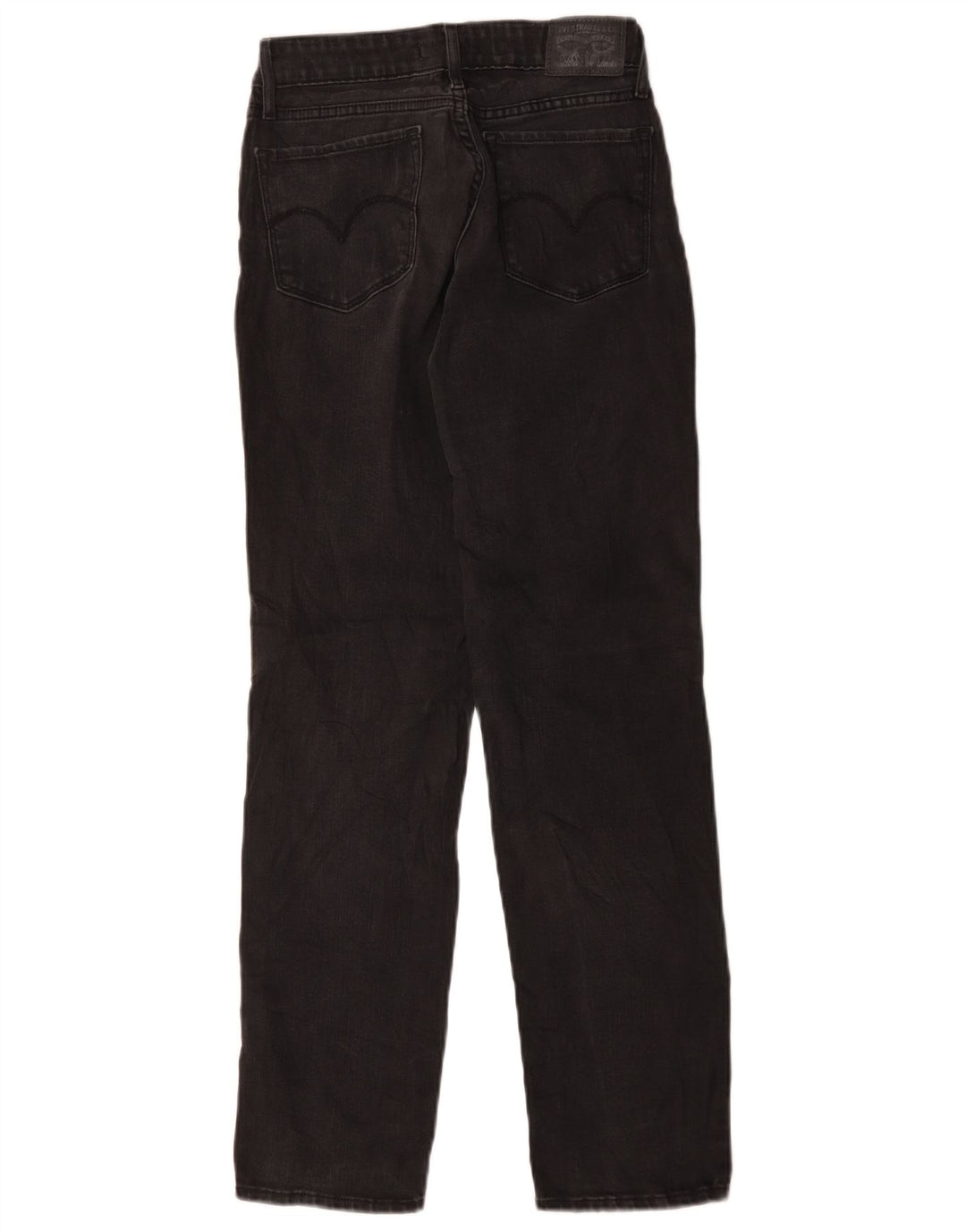 Blugi Levi's 712 Slim pentru femei W26 L29 bumbac negru