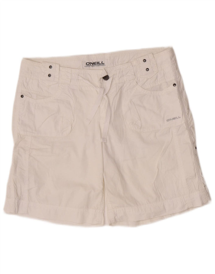 Pantaloni scurti casual O'Neill pentru femei W29, bumbac alb mic