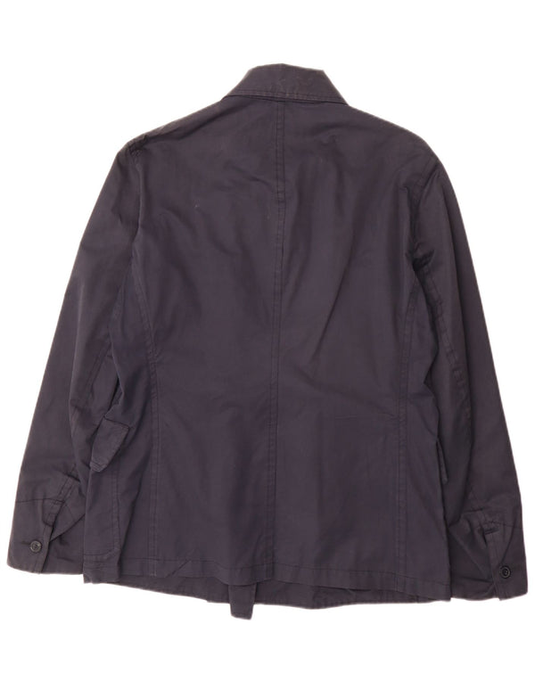 Trench pentru femei Woolrich UK 18 XL Bumbac bleumarin