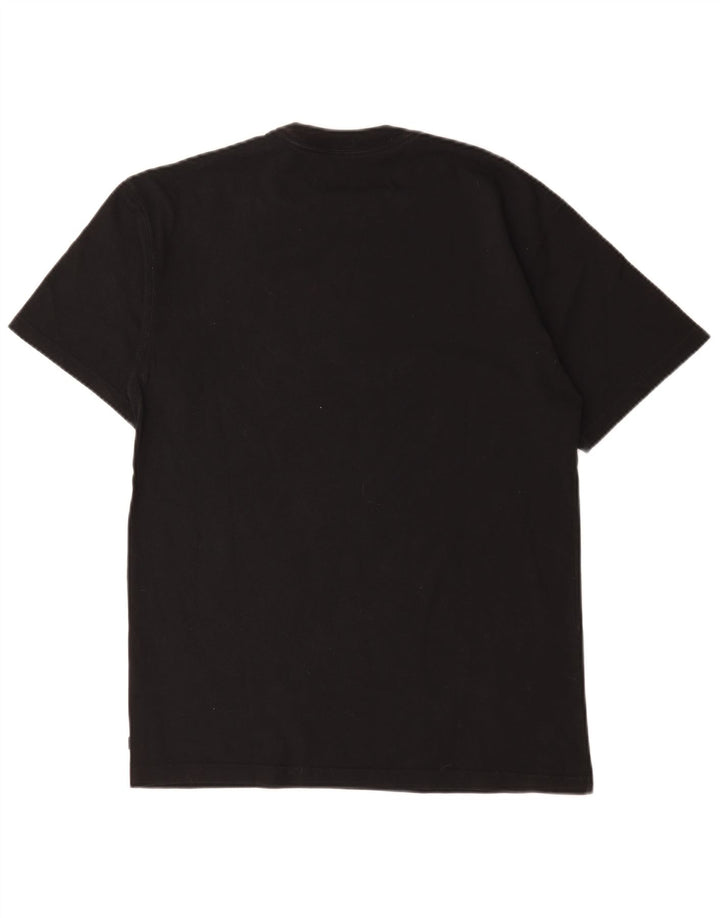 Tricou grafic Nike pentru bărbați Top mic, negru, bumbac