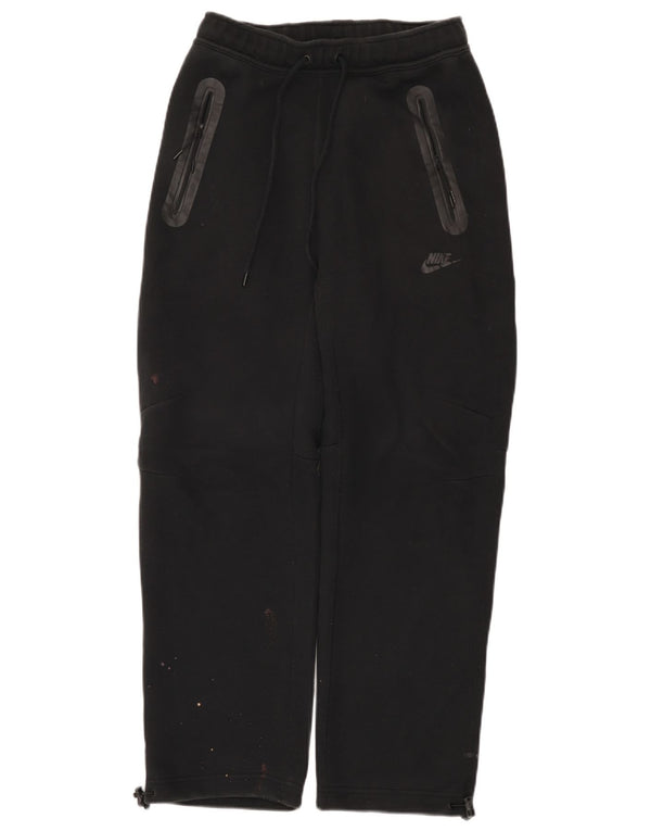 Nike Mens Tracksuit Trousers Small Black Cotton