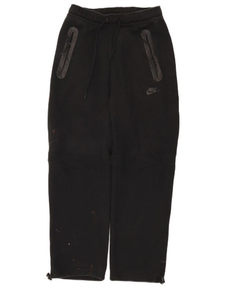 Pantaloni de trening Nike pentru bărbați, bumbac negru mic