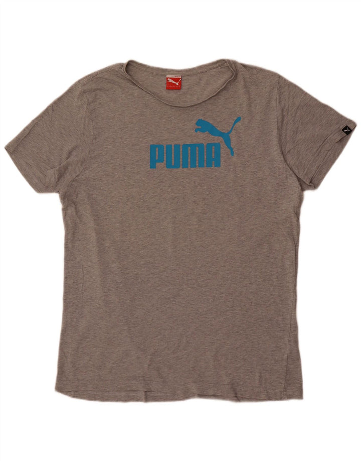 Tricou cu grafică Puma pentru bărbați Top XL Gri Flecked