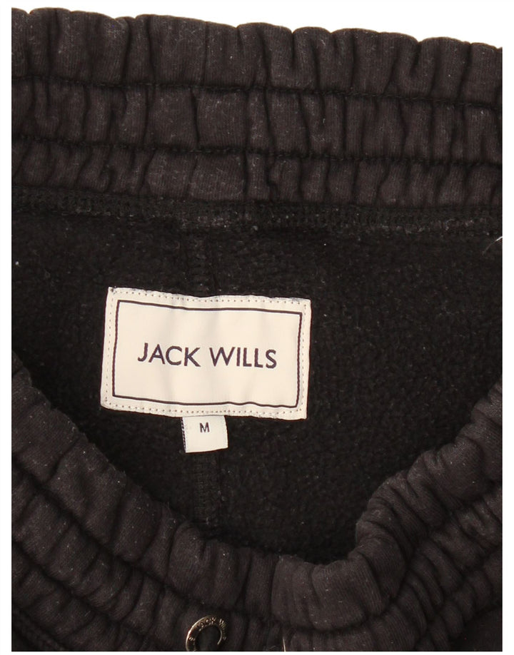 JACK WILLS Pantaloni scurți sport pentru bărbați, mediu negru