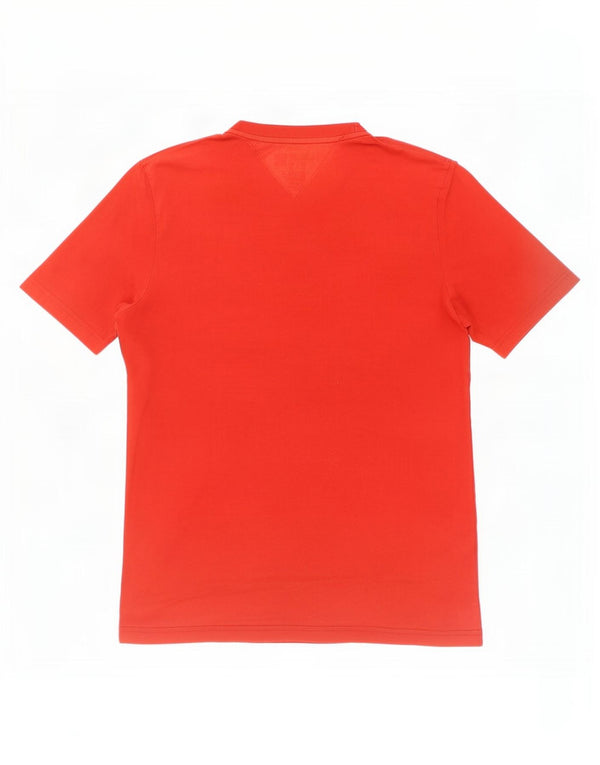 Tricou grafic Tommy Hilfiger pentru bărbați Top mare, roșu, bumbac color bloc