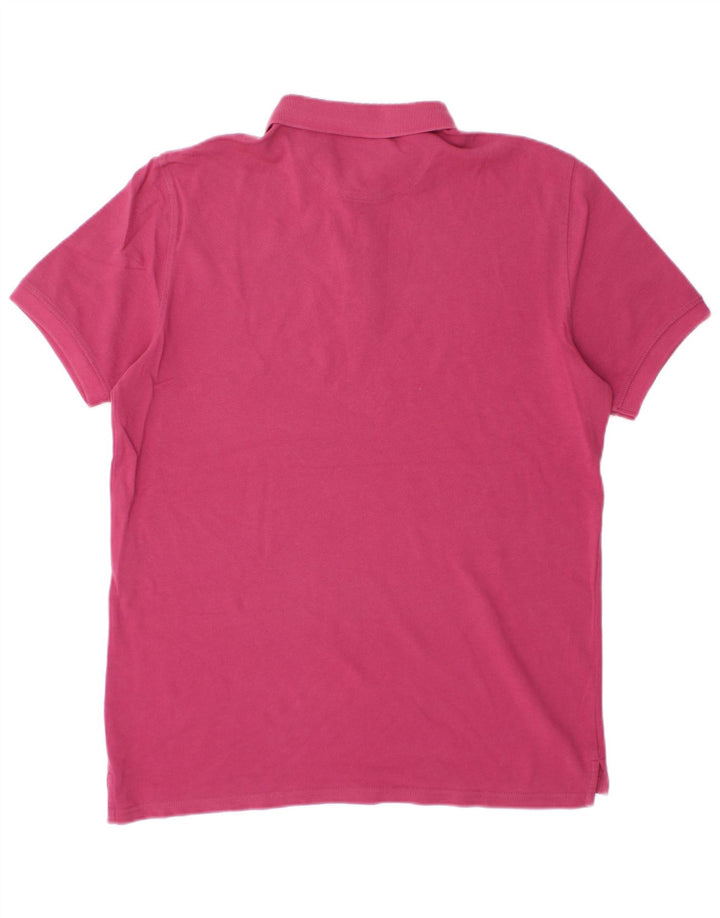 Tricou polo Massimo Dutti pentru bărbați, mare, roz