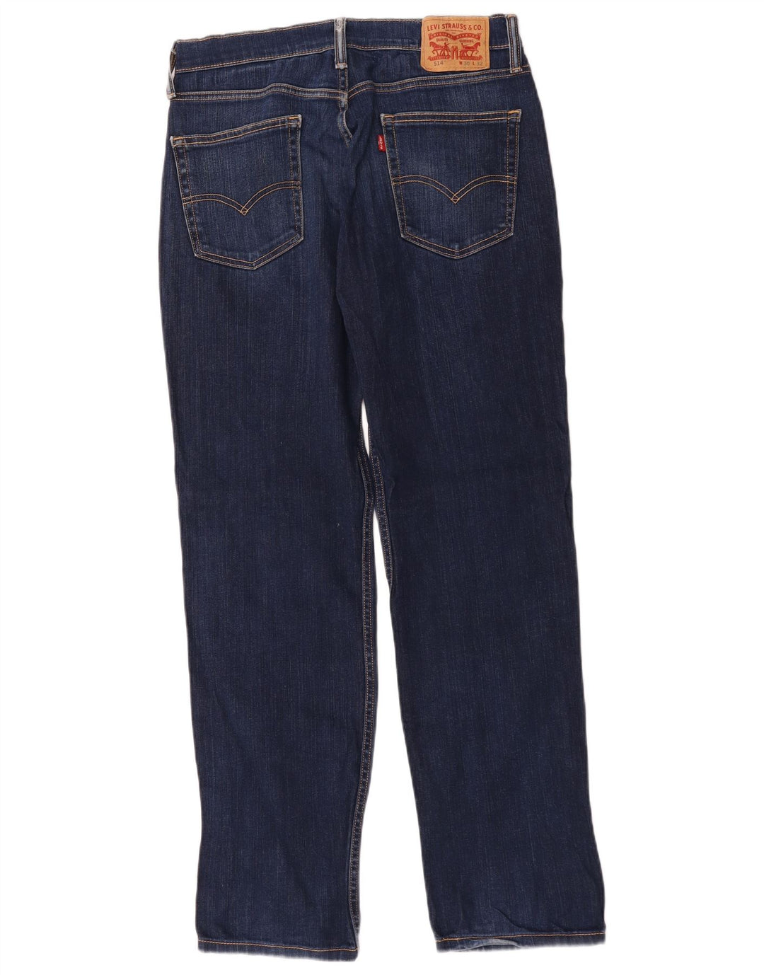 Blugi drepti pentru bărbați Levi's 514 W30 L32 bumbac bleumarin