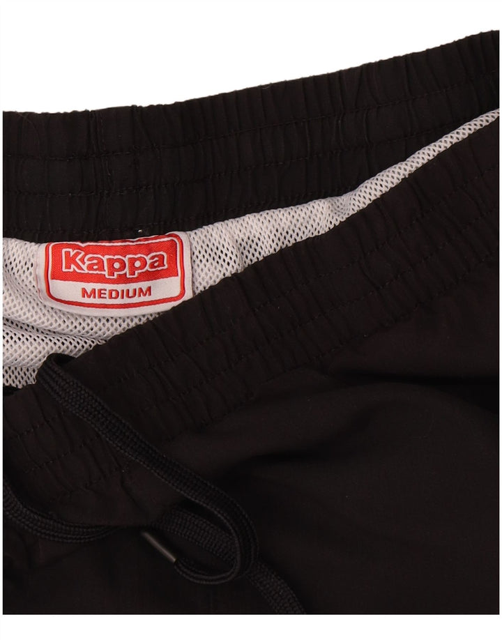 Pantaloni scurți sport KAPPA pentru bărbați, poliester mediu negru