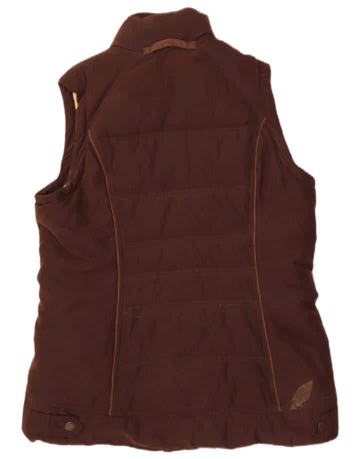 Musto Gilet căptușit pentru femei UK 16, mare, maro, poliester