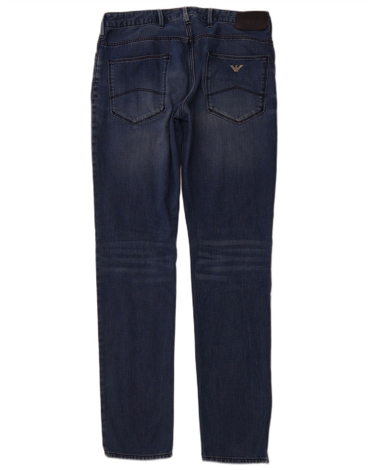 Blugi Slim Femei ARMANI L31 L34 Bumbac Albastru