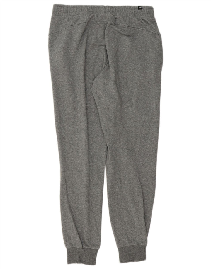 Pantaloni de trening PUMA pentru bărbați Joggeri mari, gri bumbac