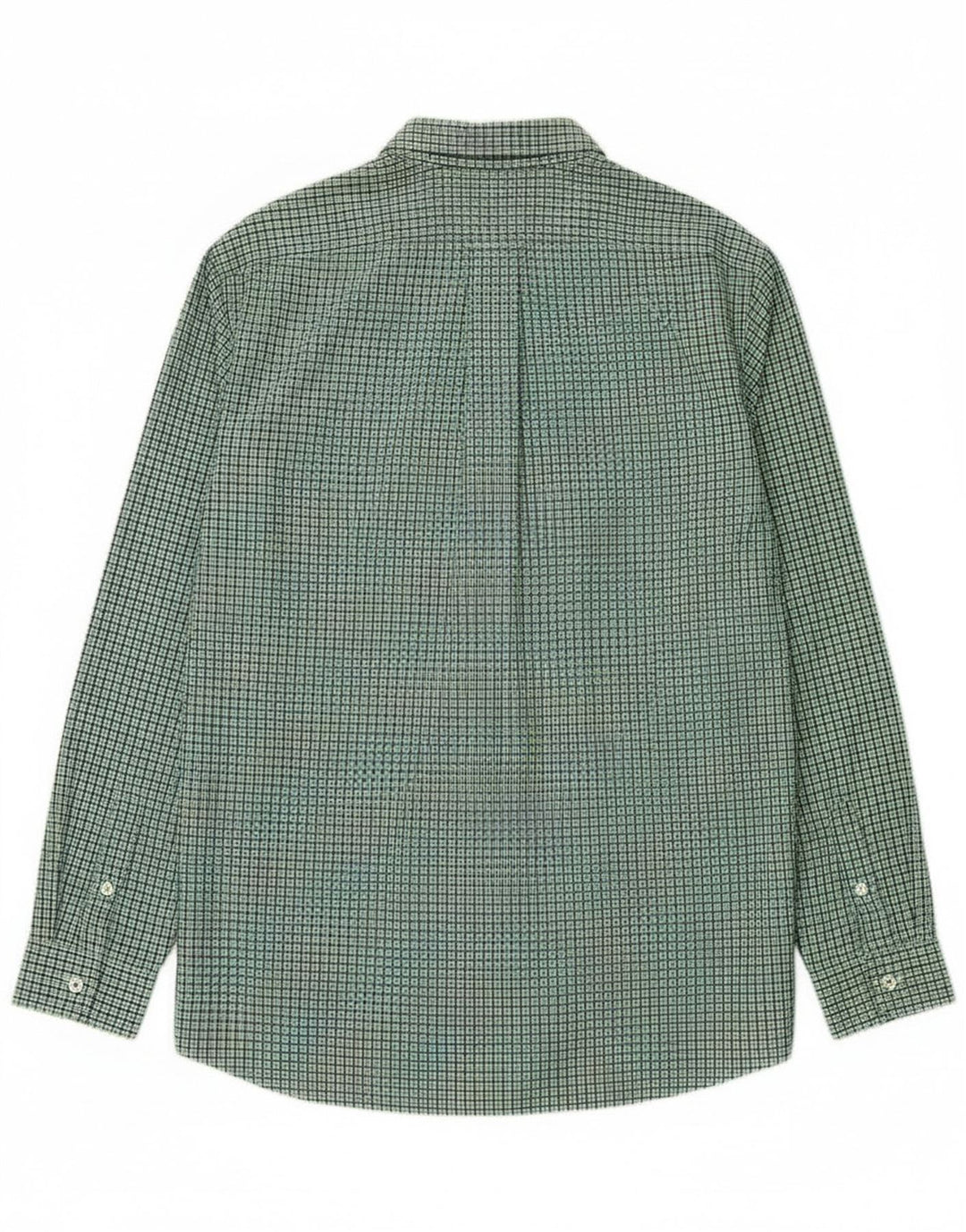 Cămașă pentru bărbați Gap Slim Fit XL, bumbac verde cu carouri
