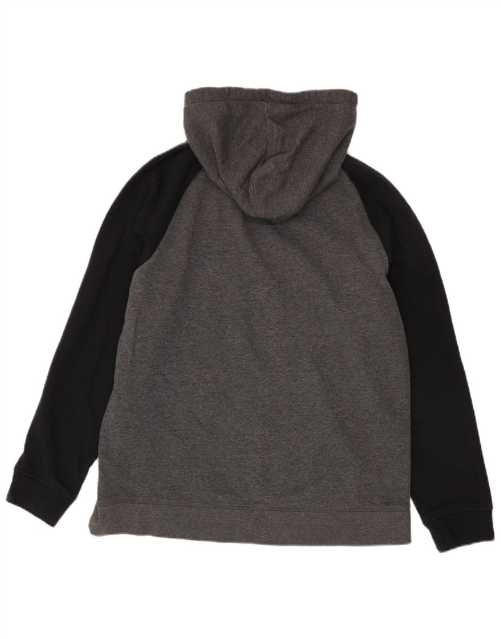 Jumper Reebok pentru bărbați, cu capota, gri mediu, bumbac color bloc