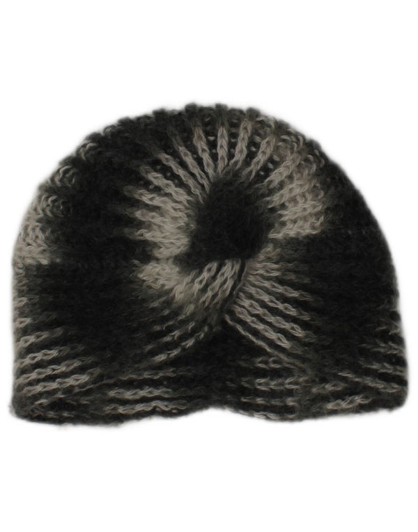 Palarie Vintage Turban Tricotat Femei Marime Unică Kaki Dung