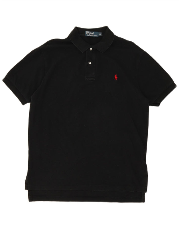 Cămașă Polo Ralph Lauren pentru bărbați, bumbac mediu negru