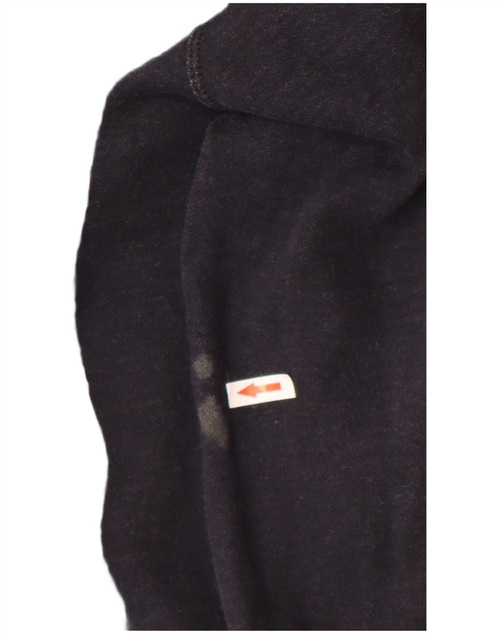 Hanorac grafic pentru bărbați Marc Jacobs Pulover mic din bumbac bleumarin