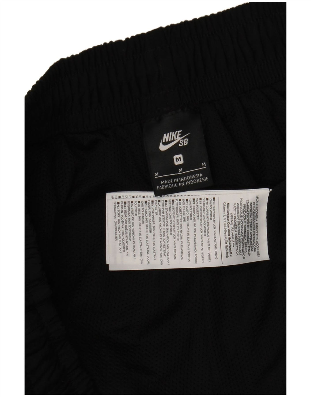 Pantaloni de trening pentru bărbați Nike Pantaloni de jogging, nailon mediu negru
