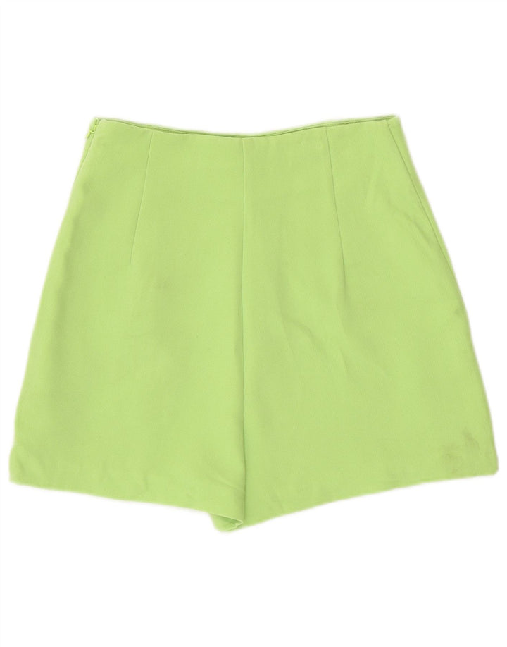 Fusta pentru femeie Zara cu talie înaltă UK 8 Small Green