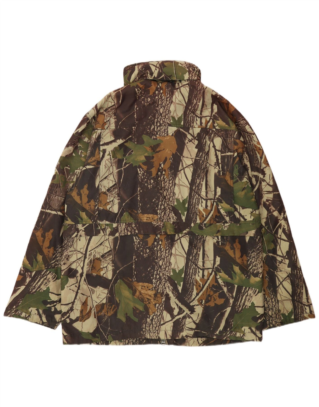 Jachetă vintage pentru bărbați UK 42 XL Kaki Camuflage Poliester