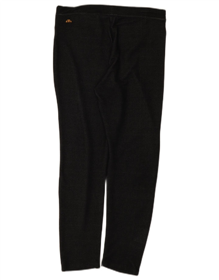 Leggings pentru femei Ellesse UK 12 Medium Black Rayon