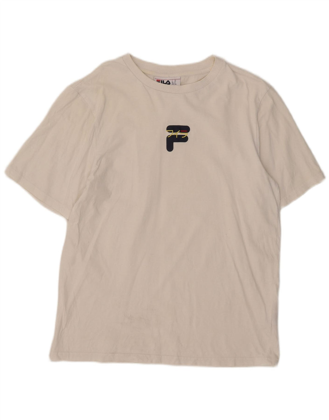 Tricou Bărbați Fila Top Medium Alb Bumbac
