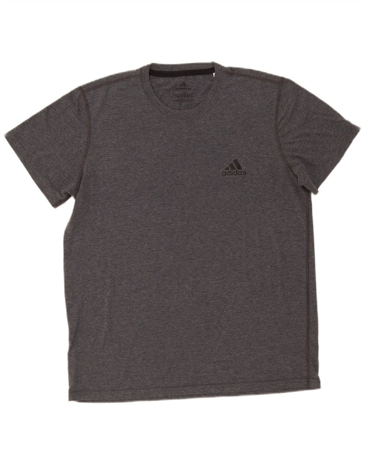 Tricou pentru bărbați Adidas Top mare, gri pete