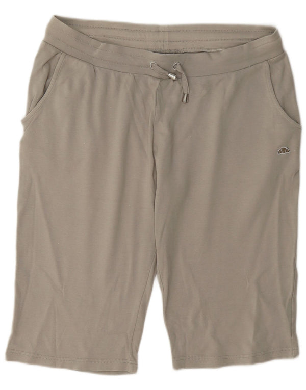 Pantaloni scurti sport Ellesse pentru femei UK 18 XL bumbac gri