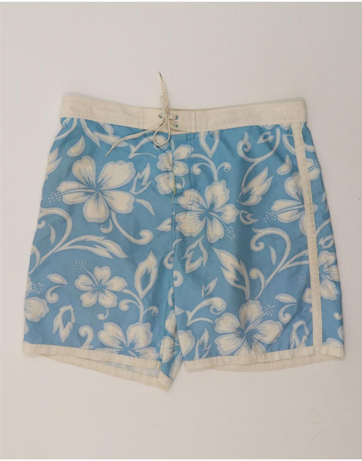 Sundek Pantaloni scurți de înot pentru bărbați XL, albastru, floral