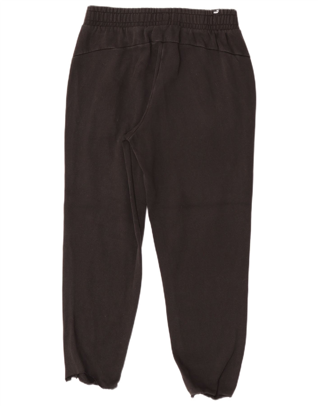 Pantaloni de trening Puma pentru bărbați, bumbac mediu negru