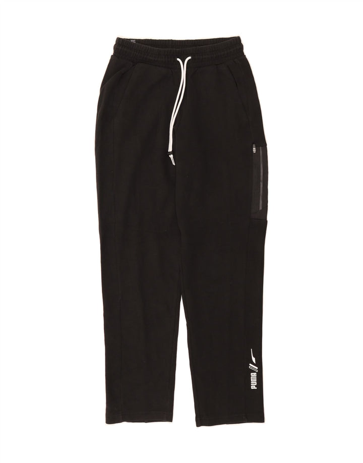 PUMA Mens Cargo Tracksuit Trousers Small  Black Cotton Vintage Puma and Second-Hand Puma from Messina Hembry 
