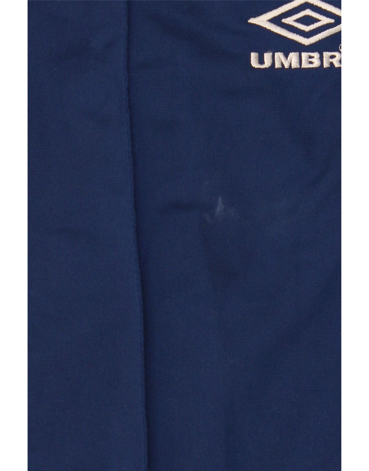 UMBRO Pantaloni de trening grafic pentru bărbați XL, poliester color-bloc, albastru bleumarin