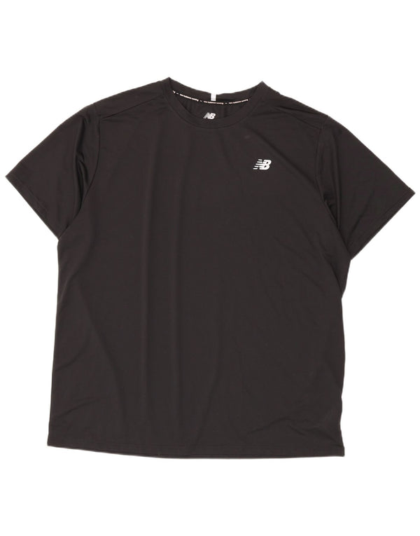 Tricou pentru bărbați New Balance Top 2XL Poliester negru
