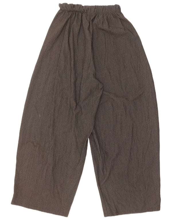 Pantaloni harem pentru femei Zara Medium L28 L27 Gri Poliester