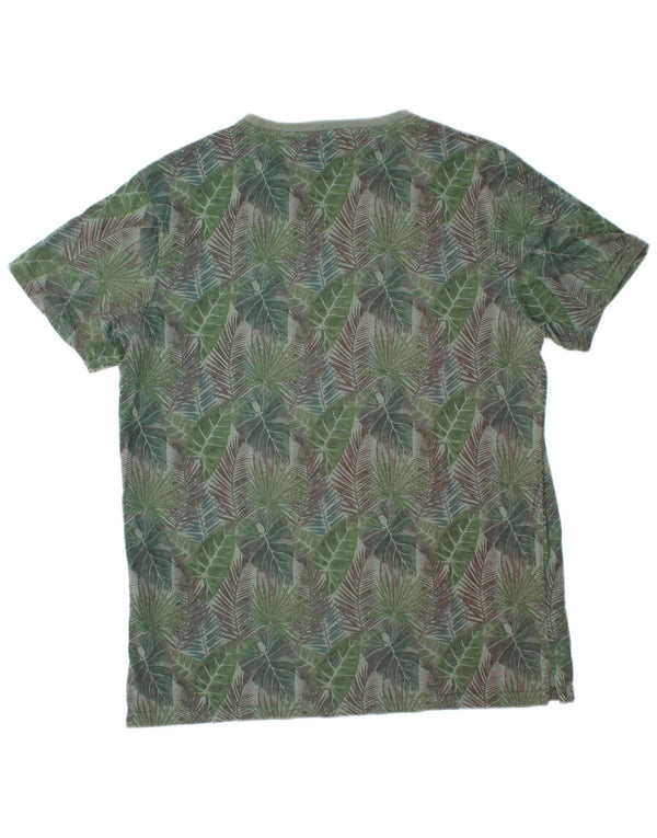 Tricou Bărbați Kappa Top XL Verde Bumbac Floral