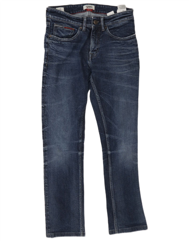 Blugi slim pentru bărbați Tommy Hilfiger W30 L32 Bumbac albastru