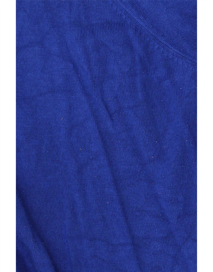 Pulover cardigan pentru femei Marks & Spencer UK 20 XL Blue Viscose