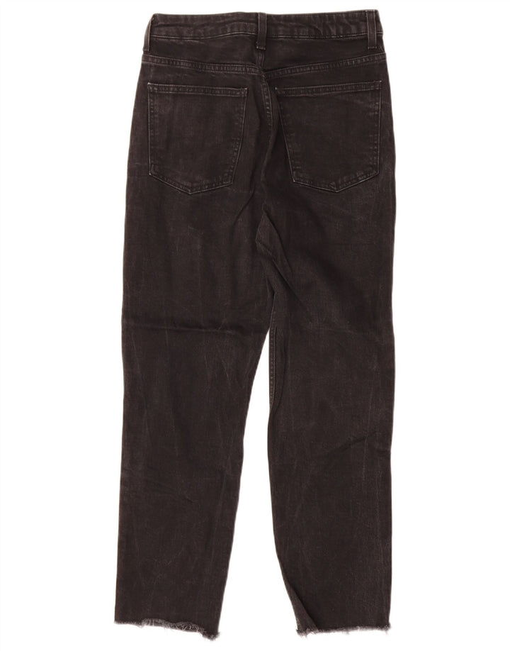 Blugi conici pentru femei Topshop W28 L26 negri