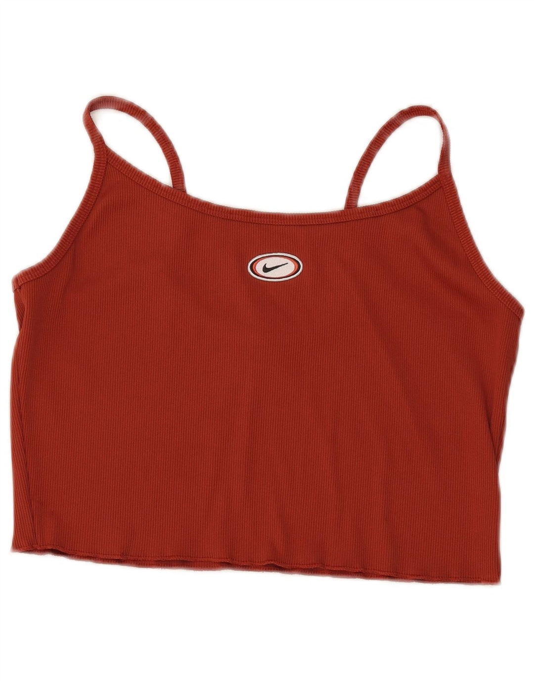 Top crop pentru femei NIKE UK 14, poliester mare maro