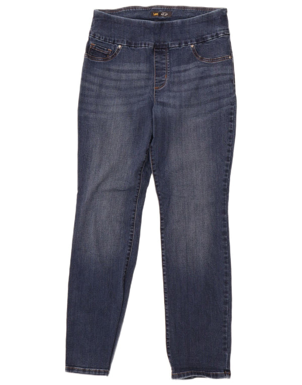 Blugi Lee Sculpting pentru femei cu talie medie Slim US 12 Large W30 L30 Blue Bumbac