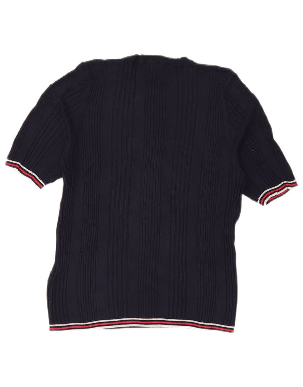 MARKS & SPENCER Pulover pentru femei cu decolteu rotund UK 14 Mare bleumarin