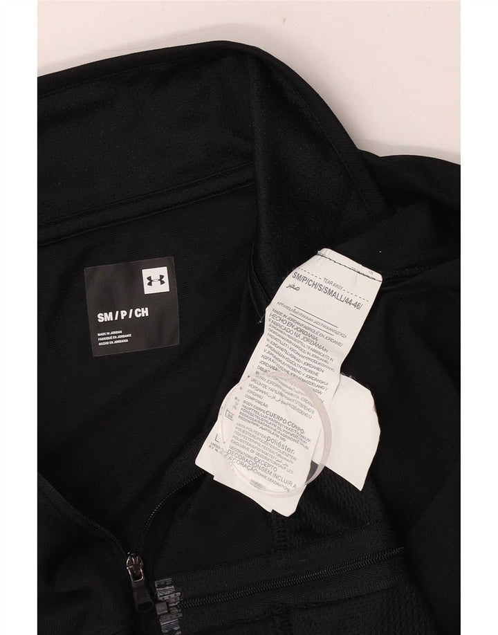 Jachetă de trening pentru bărbați Under Armour, poliester negru mic