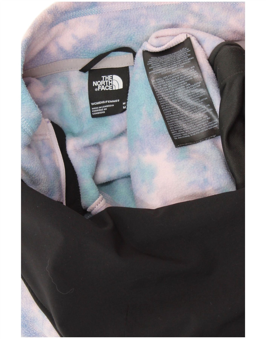 Pulover din lână pentru femei THE NORTH FACE UK 14 Medium Multicolor Tie Dye