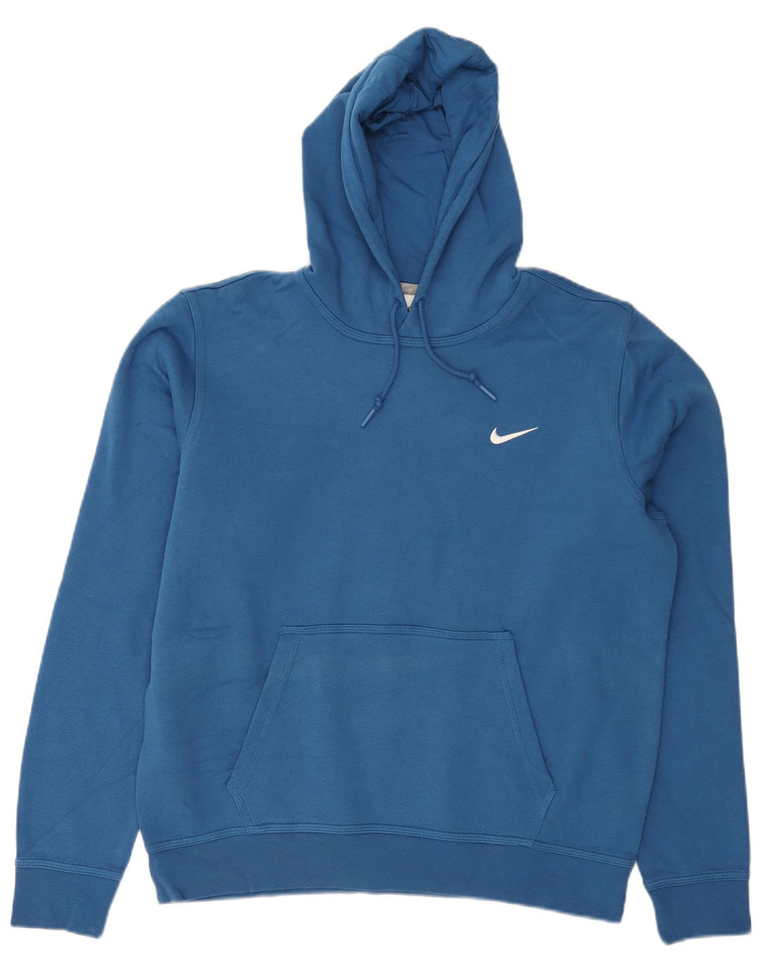 Pulover Nike pentru bărbați cu glugă, mare, albastru, bumbac