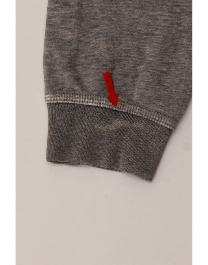 Pulover Nike pentru bărbați, bumbac cu pete mici, gri