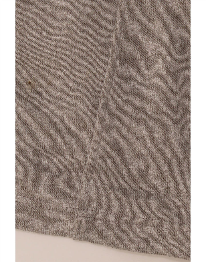 Eddie Bauer Pulover cu capota cu fermoar pentru femei UK 18 XL Poliester gri