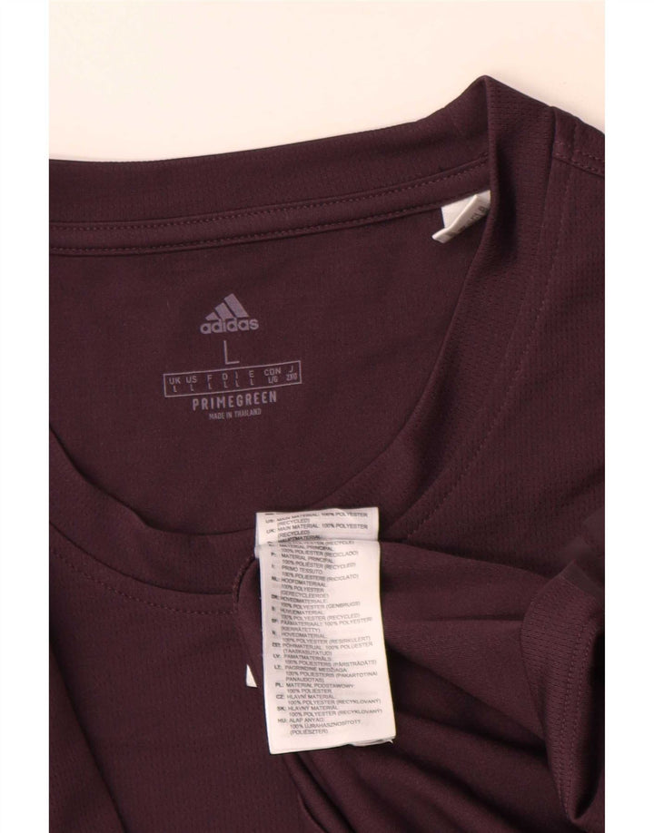 Tricou pentru bărbați Adidas Top mare violet poliester
